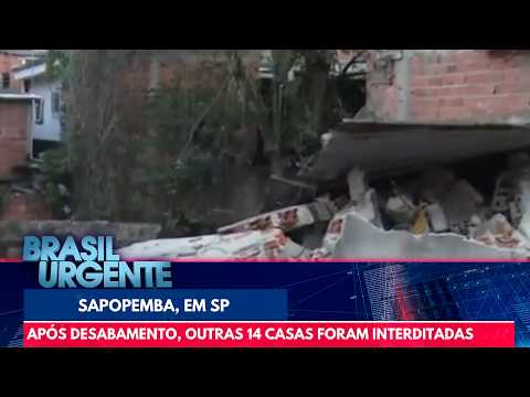 14 more homes condemned in Sapopemba following collapse | Brasil Urgente