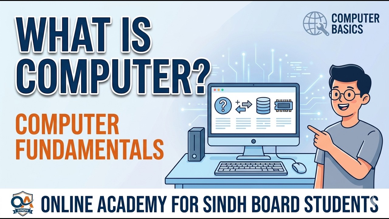 What is Computer? | Computer Fundamentals Lecture 1 | Basic Computer ...