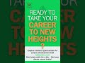 Ready to take your career to new heights?