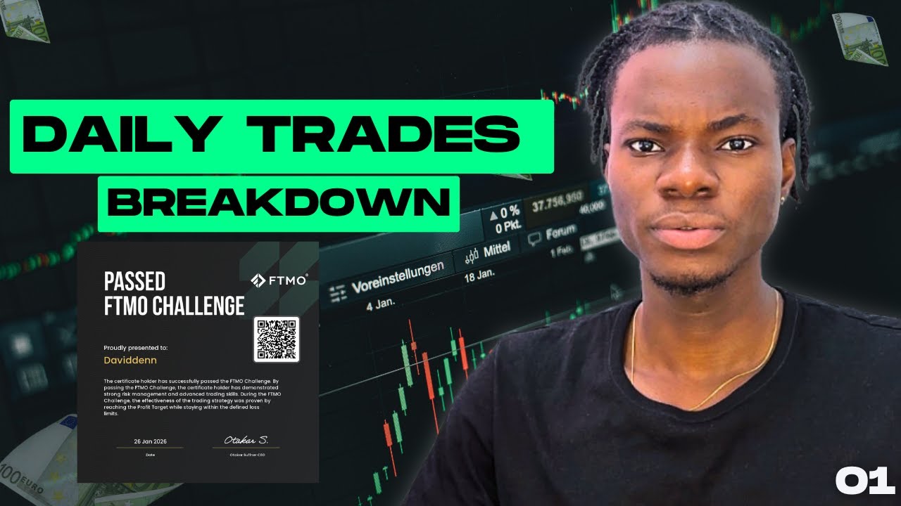 Every Trade I Took Today | FTMO Account | Day 1