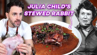 Fatally Attracted to Julia Child's Stewed Rabbit