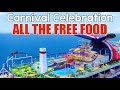 Carnival celebration  all the free food  food  travel by marie