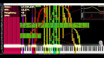 [Black MIDI] When E is E v3 • 100.00 Million Notes • POV Legit Run