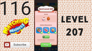 Matching Madness: Match 3 Puzzle games. Level 207 #tinytacticsgames