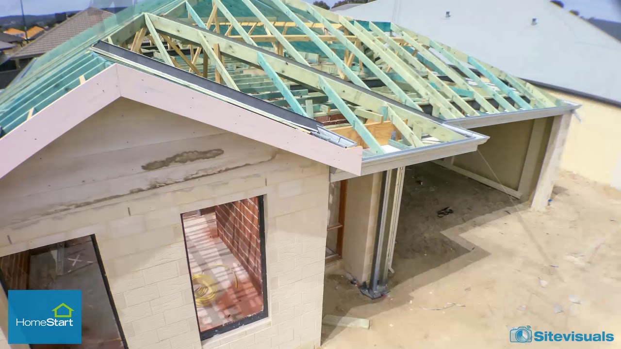 HomeStart Seville Grove residential build time-lapse