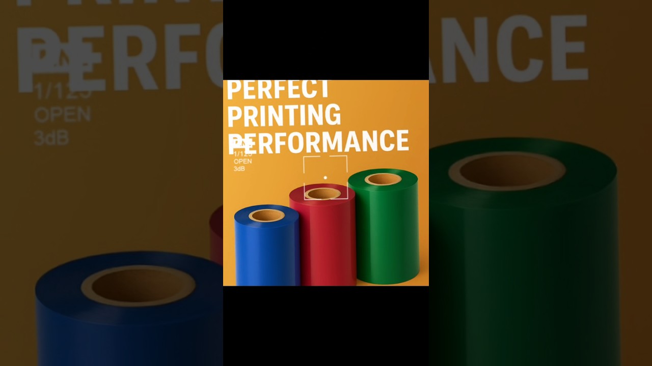 Wax ribbon, wax resin ribbon, resin ribbon 