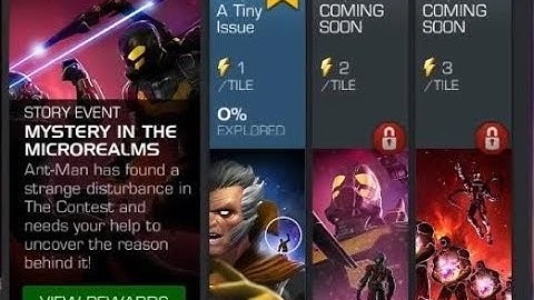 Marvel: Contest of Champions - Mystery in the Microrealms Story Event [story]
