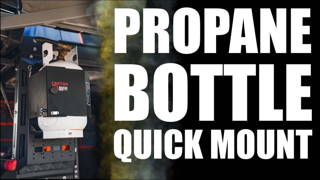 The Expedition Essentials Quick Propane Bottle Mount