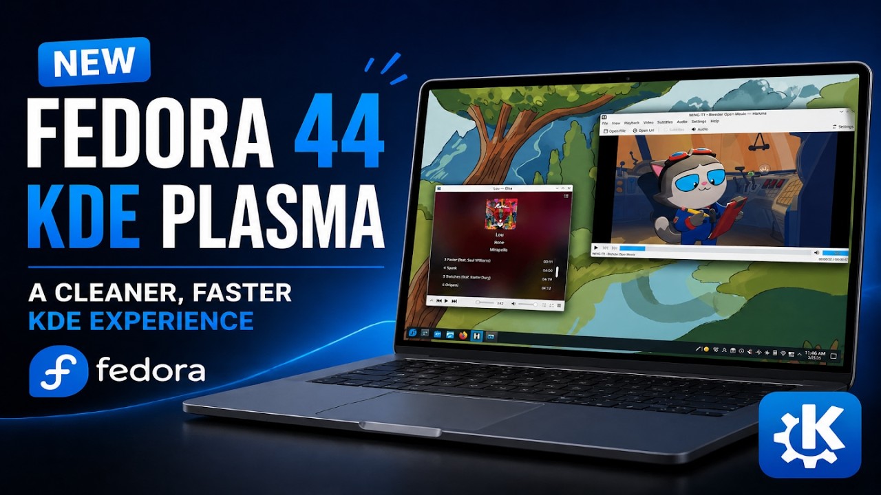 Fedora 44 KDE Plasma is Just Born — A Cleaner, Faster KDE Experience ...
