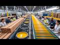 How Ticonderoga Pencils Are Made — From Raw Tree to Finished Pencil | USA Factory