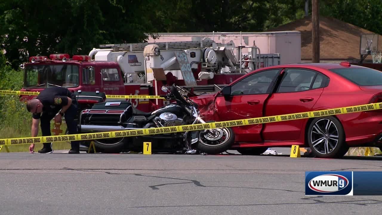 Motorcyclist dead after crash on Route 111 in Salem - YouTube