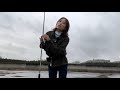雨上がりに来てみたら・・・ドラグが止まらない。
