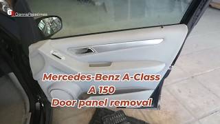 Mercedes-Benz A-Class A 150 door panel removal