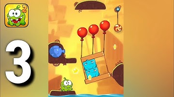 Cut the Rope 2 - Gameplay Walkthrough Part 3 | Levels 41-60 (Android, iOS) | GAMING Kid