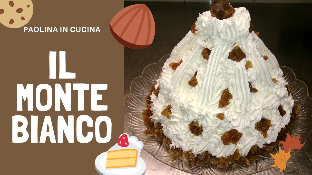 Il Monte Bianco | Ricetta Mont Blanc