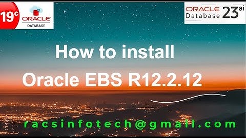 Oracle E-Business Suite R12.2.12 Single Node Vision Appliance Installation on Oracle VM