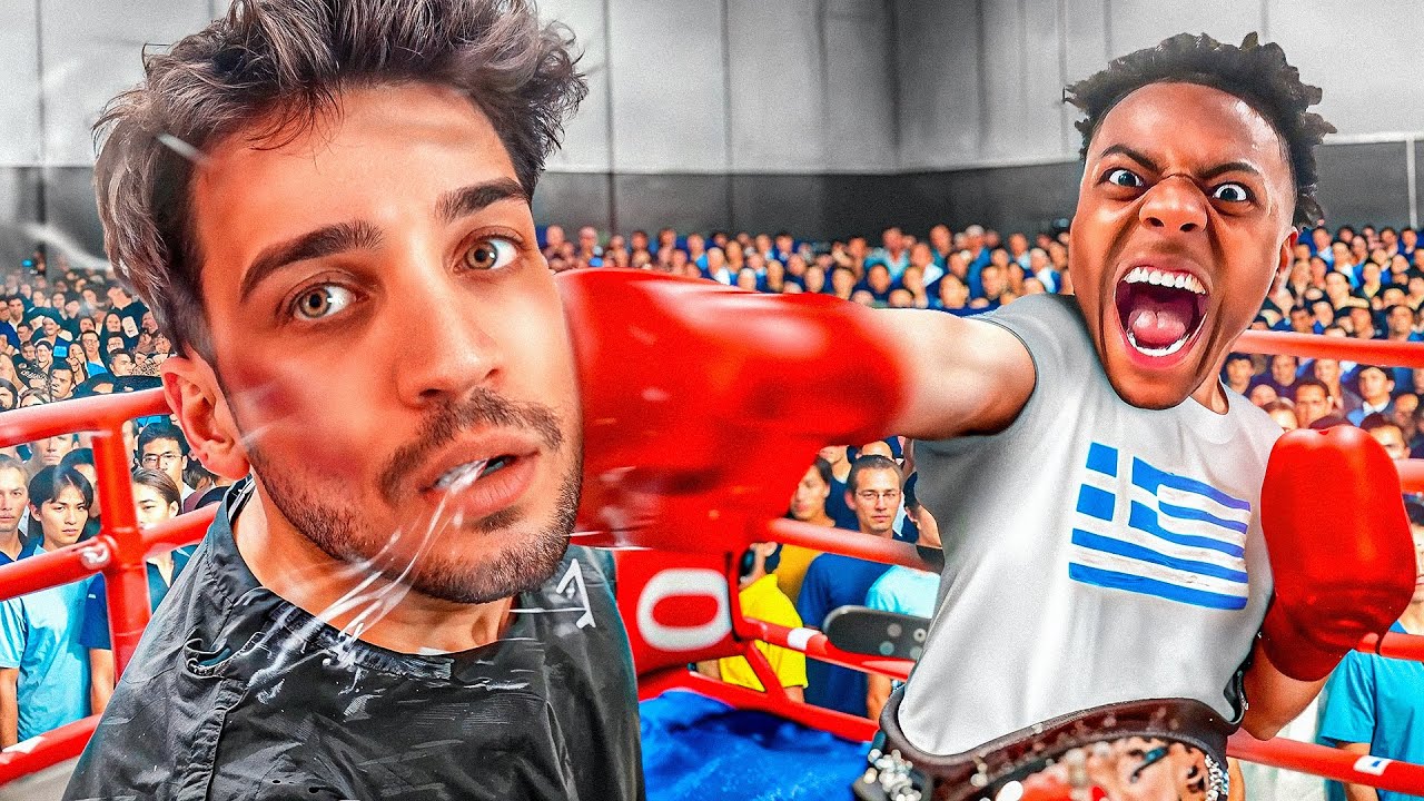 ISHOWSPEED VS TSIORAS - BOXING FIGHT