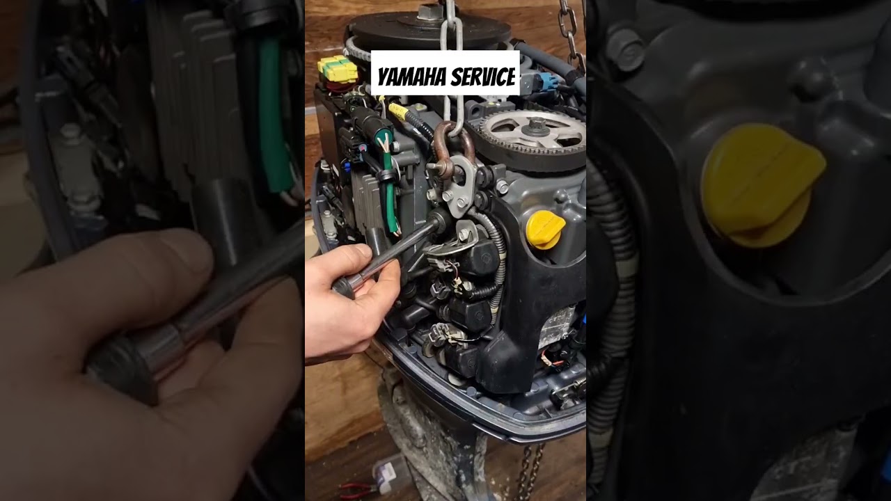 Yamaha utombordare vinterförvaring & service