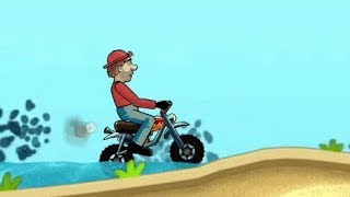Hill Climb Racing - Vehicle - #MINIBIKE || Mini Bike with Booster || ohh ? Full Power screenshot 5