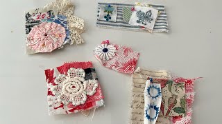 #roxysjournalofstitchery | Vol 2 Ep 16 | FEATURE: fabric cluster/tab