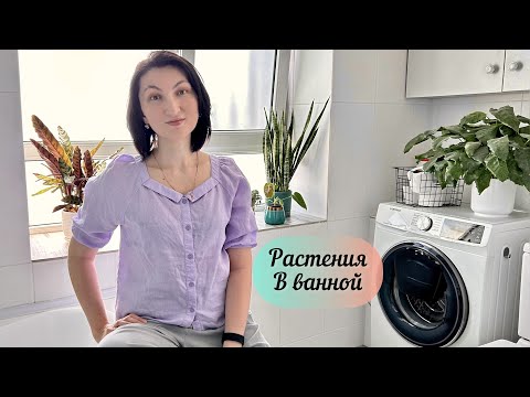 МЕЧТА ЦВЕТОВОДА!!! Обзор комнатных растений в ванной комнате с окном. Как сделать теплый душ цветам?