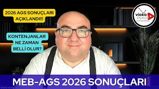 MEB-AGS 2026 Sonuçları Açıklandı! ÖSYM Hata Yaptı! AGS Puanı Nasıl Hesaplanıyor, Kontenjan Ne Zaman?