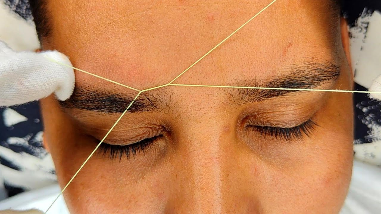 LO ESTAS HACIENDO MAL: Depilación de CEJAS CON HILO Paso a Paso ✅