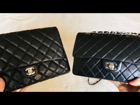 CHANEL CLUTCH WITH CHAIN vs CHANEL CLASSIC FLAP M/L 🤔 