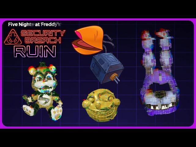 Five Nights At Freddy's: Security Breach - Ruin: All Collectibles