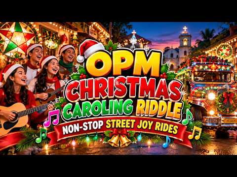 OPM Christmas Caroling Riddle Non-Stop Street Joy Rides