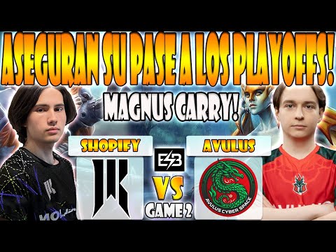 SHOPIFY REBELLION VS AVULUS BO2[GAME 2]TIMADO, YOPAJ VS KNIGHT -ESL ONE BANGKOK 2024 - DOTA 2 - ESB
