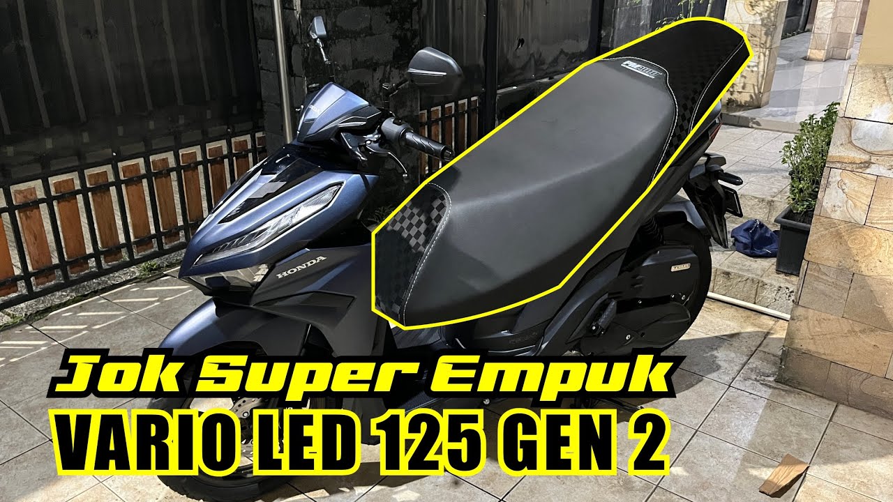 Pasang Jok Busa Latex di Vario 125 Gen 2 | Modifikasi Honda Vario 125 Part 3 #3