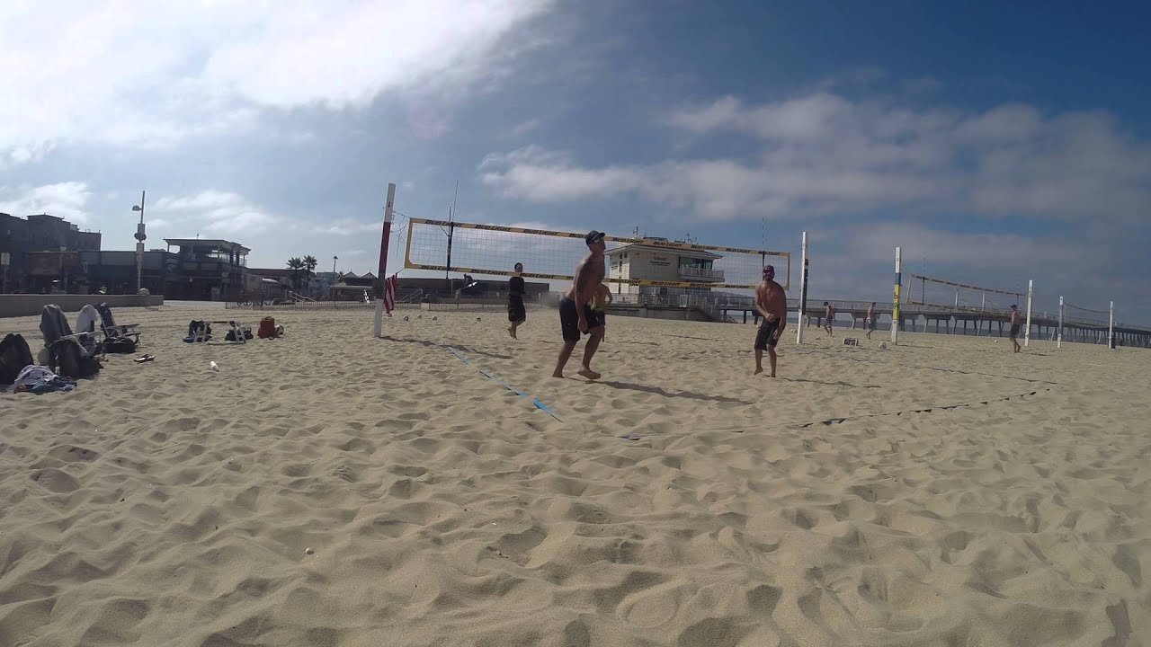 Hermosa Beach Volleyball pickup games YouTube