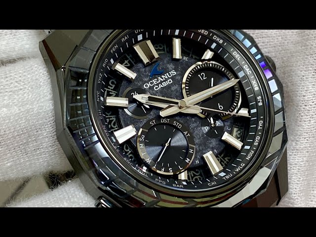 OCEANUS【OCW-SG1000CN-1AJR】オシアナス - YouTube