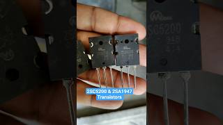 2SC5200 2SA1943 Transistor | Amplifier Power Transistor ⚡ Powerful Amplifier Component #transistor
