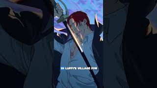 Shanks had Luffy's devil fruit the whole time and still let him eat it 😨 #anime#onepiece #luffy#zoro