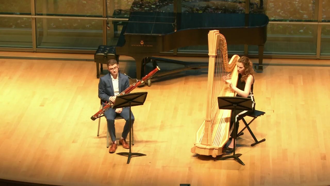 Bernard Andrès: Chants d'arrière-saison for Bassoon and Harp