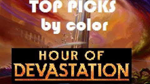 Hour of Devastation Top Picks: Best Commons & Uncommons by Color