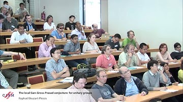 Raphaël Beuzart-Plessis:  The local Gan-Gross-Prasad conjecture for unitary groups