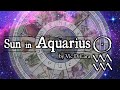 Sun in Aquarius