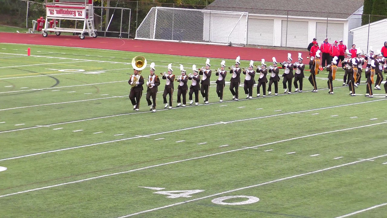[4K] Kenton Ridge HS Marching Band - Pregame & Tunnel at Wittenberg ...