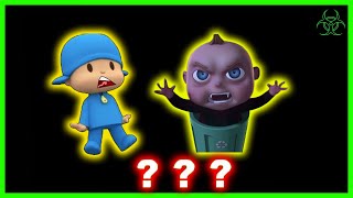 7 Pocoyo & Tootoo Boy Monster & Screaming Sound Variations In 43 Seconds