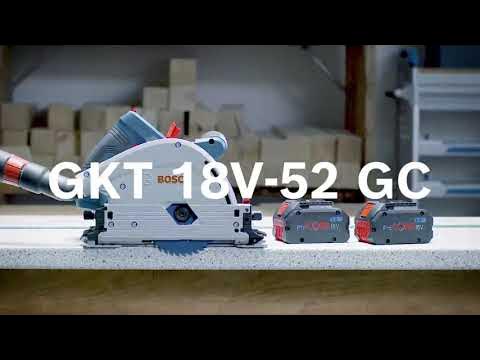 Bosch GKT 18V-52 GC 18v BITURBO 140mm Plunge Saw 