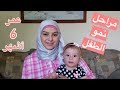 تطورات عمر 6 أشهر مراحل نمو الطفل