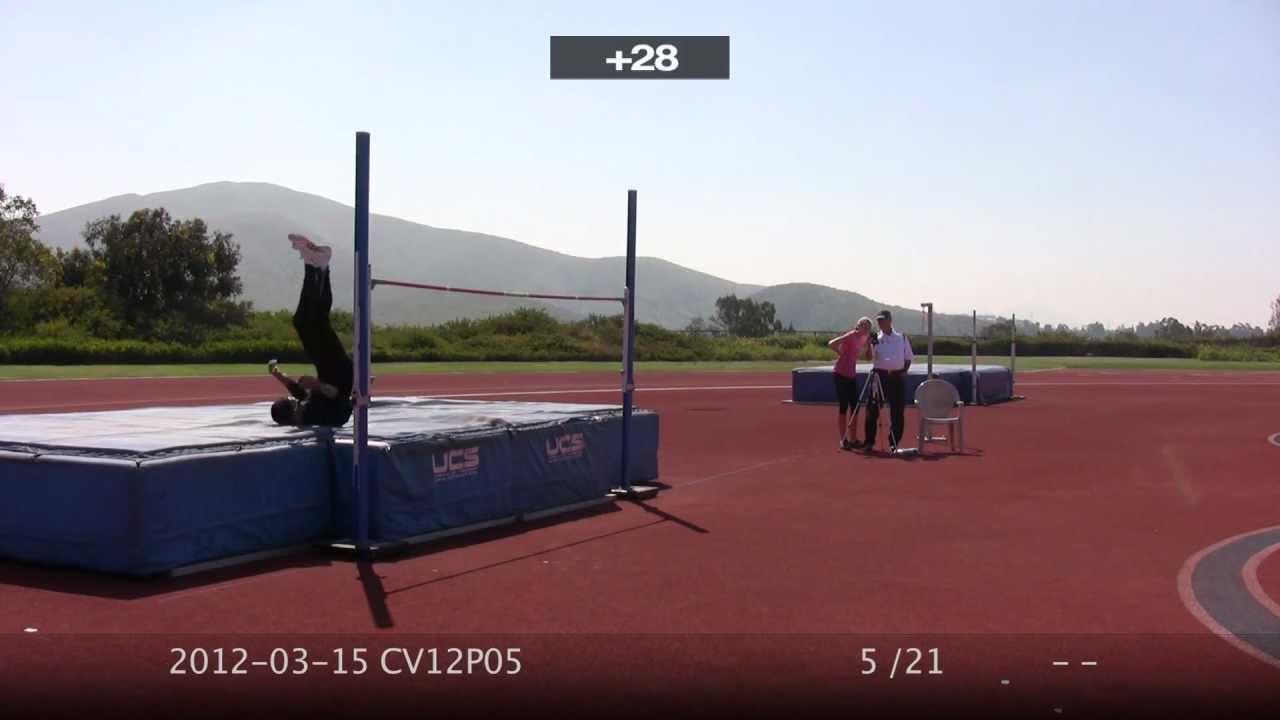 2012-03-15 CV12P05 High Jump Training - Tora Harris