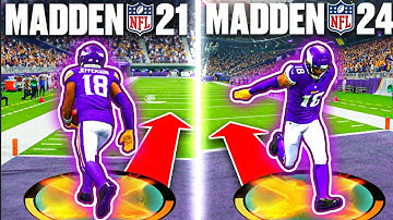 A 99 Yard Touchdown With Justin Jefferson In EVERY Madden!