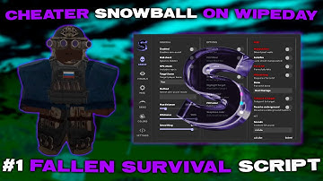 MY FIRST SNOWBALL IN FALLEN SURVIVAL 🏹 | SYNAPSE.WTF SCRIPT *UNDETECTED*