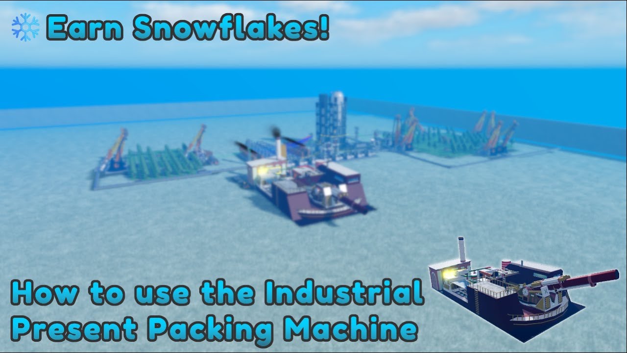 How To Use The Industrial Present Packing Machine 