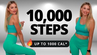  10000 Steps Workout Burn Up To 1000 Cal Walking Workout 