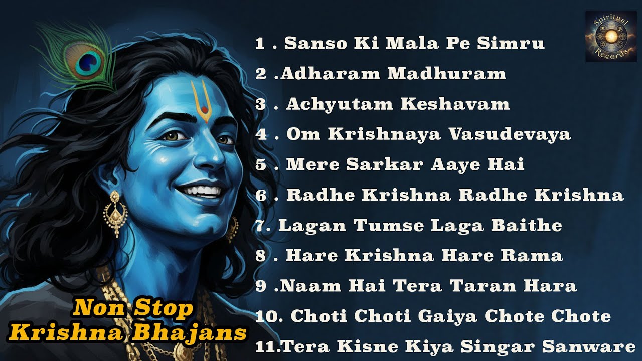 🙏 Nonstop Krishna Bhajans | Top 11 Bhakti Songs | Kanha Ji Special Collection 🌸 #radhakrishna